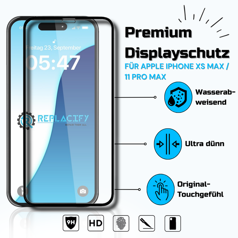 iPhone XS Max / 11 Pro Max Schutzglas