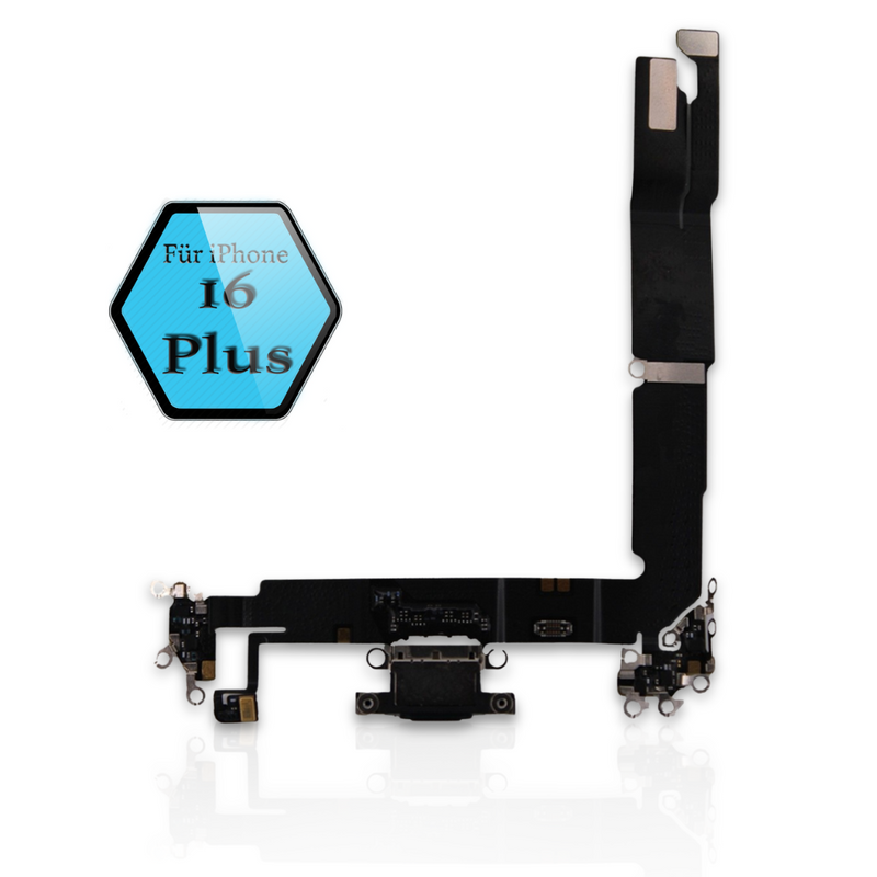 iPhone 16 Plus Ladebuchse Schwarz