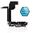 iPhone 15 Pro Max Ladebuchse Schwarz
