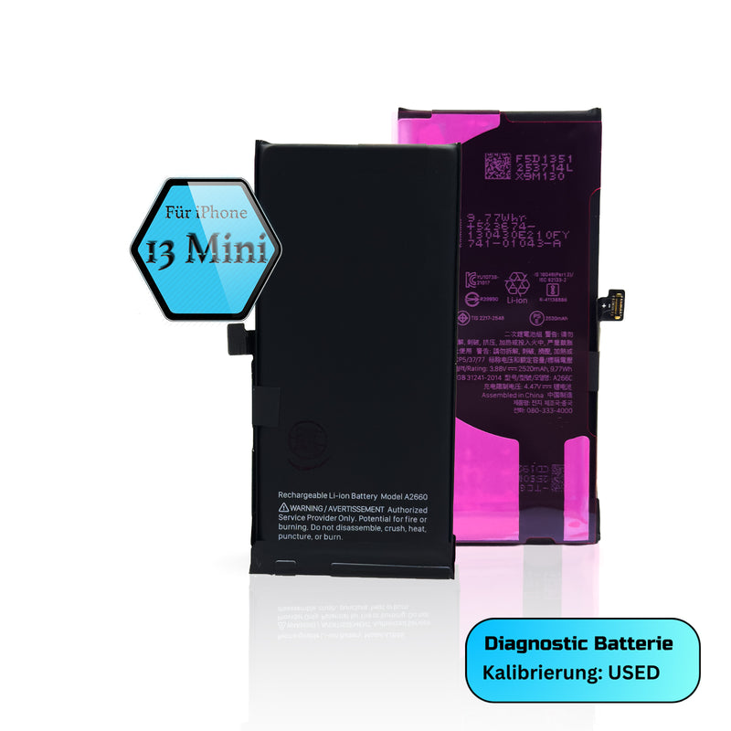 iPhone 13 Mini Diagnostics Akku