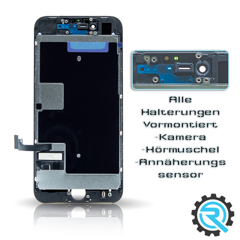 iPhone 8/SE (2020/2022) Schwarz Refurbished Display
