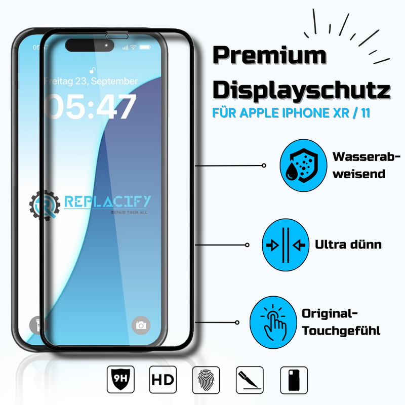 iPhone XR / 11 Schutzglas