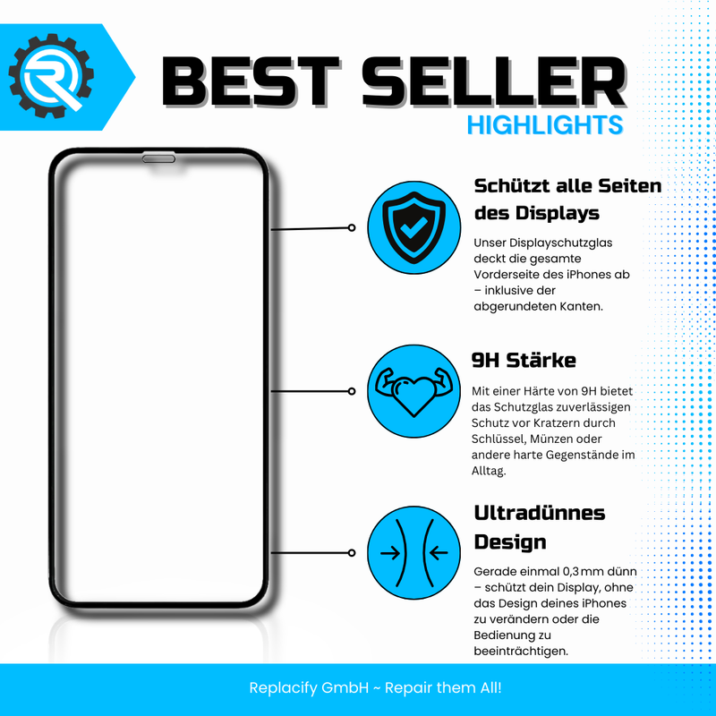 iPhone XR / 11 Schutzglas