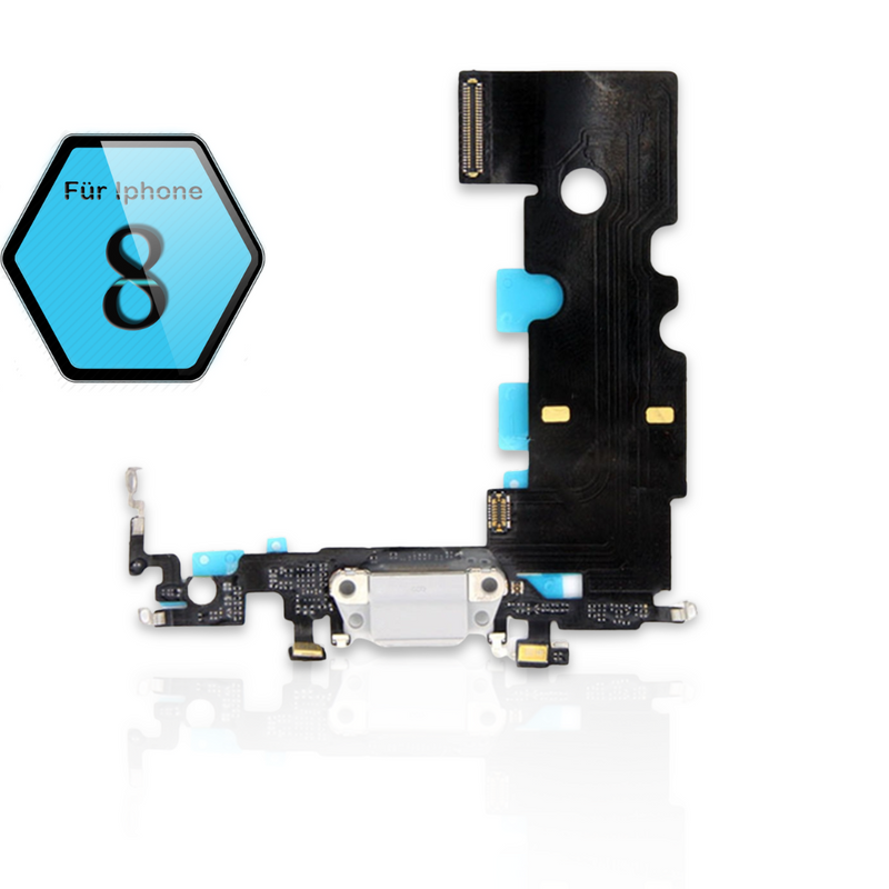 iPhone 8 Ladebuchse Weiß
