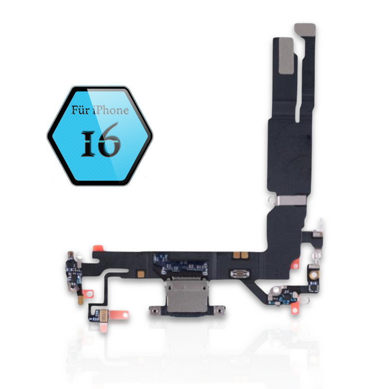 iPhone 16 Ladebuchse Schwarz