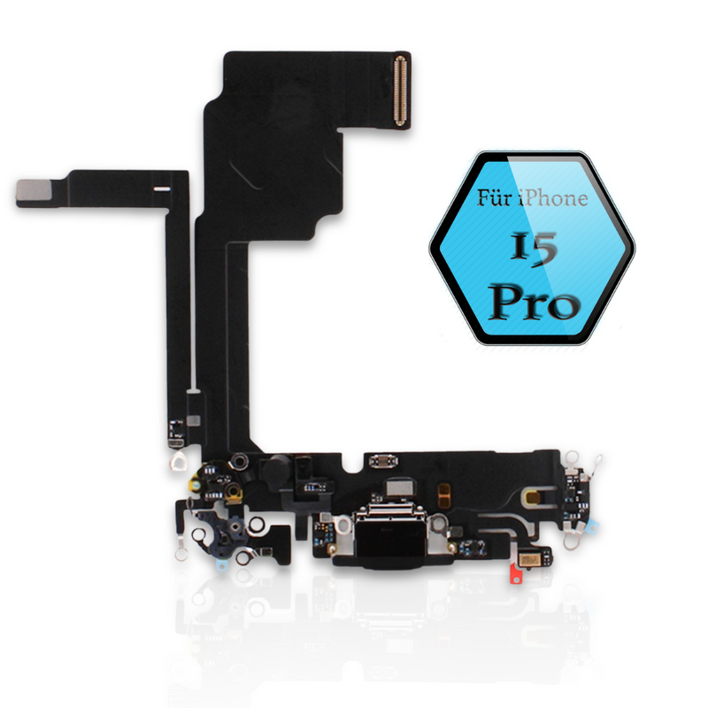 iPhone 15 Pro Ladebuchse Schwarz
